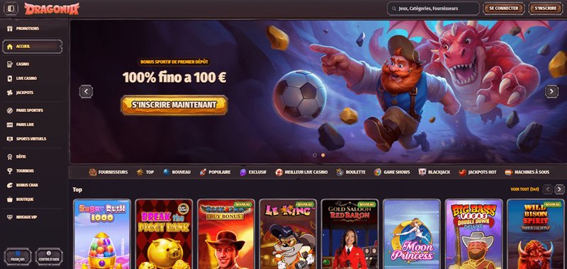 Dragonia casino login - Découvrez les Offres Casino en Ligne de Dragonia et ses Bonus Incroyables